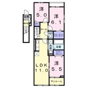 エリオスの間取り画像