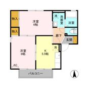 パミドール Cの間取り画像