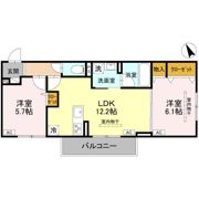D-ROOM古市町の間取り画像