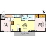 D-ROOM古市町の間取り画像