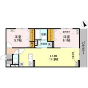 D-ROOM古市町の間取り画像