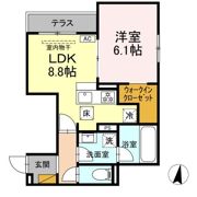 グレイスフルコート雅の間取り画像