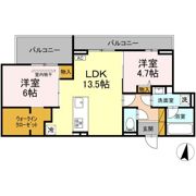 グレイスフルコート雅の間取り画像