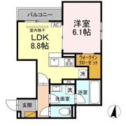 グレイスフルコート雅の間取り画像