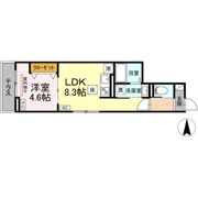 セレスティア谷在家Ⅱの間取り画像