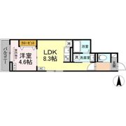 セレスティア谷在家Ⅱの間取り画像