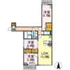 セレスティア谷在家Ⅱの間取り画像