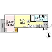 セレスティア北加平の間取り画像