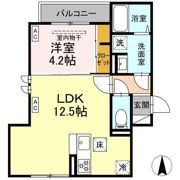 セレスティア扇Ⅵの間取り画像