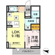ゼラニウム湘南台の間取り画像