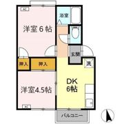 メゾンしばたの間取り画像