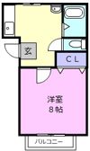 ハイツもみの木B棟の間取り画像