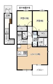 コート・シャルマンの間取り画像