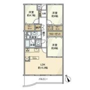ベルググランデ東久留米の間取り画像