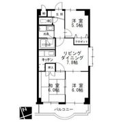 メゾン五反田の間取り画像