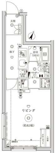 CREATIF池袋の間取り画像