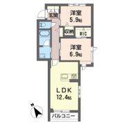 シャーメゾン フォレスタの間取り画像