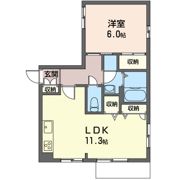 シャルムハイツ岸田の間取り画像