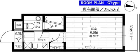 ステージグランデ西調布アジールコートの間取り画像