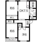 グレース矢作の間取り画像