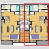 esハイツ壱番館の間取り画像