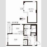 ハーモニーテラス草薙町の間取り画像