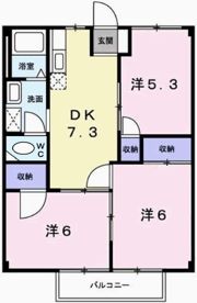 シャトープルミエの間取り画像