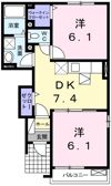 サンリットベルCの間取り画像