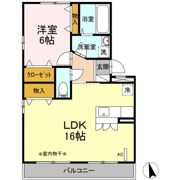 リビングタウン八木田の間取り画像