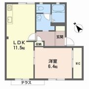 坂の久保ハイツE棟の間取り画像