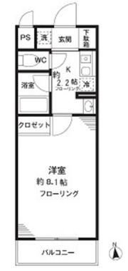 コンフォート アムールの間取り画像