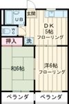 サンライズコーポBの間取り画像