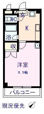 Forest皆実の間取り画像