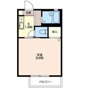 リヴェール鈴鹿 Cの間取り画像