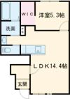 MONOQLOⅡの間取り画像