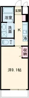 ショコラ花ノ宮の間取り画像