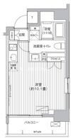 コスモリード川崎の間取り画像