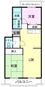 アヴニールドゥモエの間取り画像