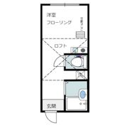 ルフィーナ尻手の間取り画像