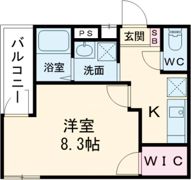 フジパレス西三荘Ⅱ番館の間取り画像