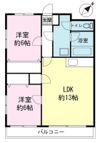 メゾンデンベイαの間取り画像