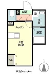 シアナ大成の間取り画像