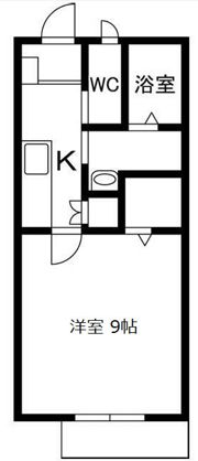 エルミオーレ曲金の間取り画像
