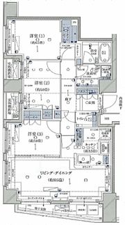 クラッシィハウス国立の間取り画像