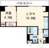 GLANZ高尾町の間取り画像