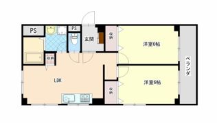 青山ハイツの間取り画像