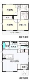 アヴェニール・ベルの間取り画像