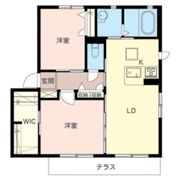 シャーメゾンアミノウチBの間取り画像
