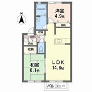 セファミ太子の間取り画像
