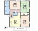 サンプライム阪南?Bの間取り画像